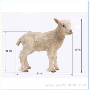 Lovely  Life Size Fiberglass Sheep Statue